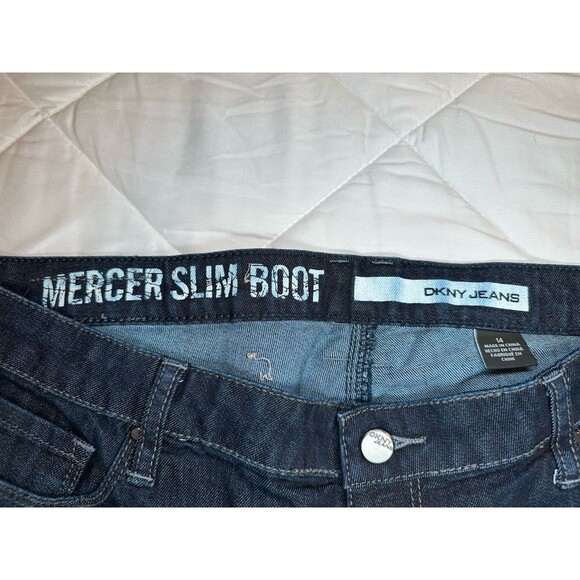DKNY Mercer Slim Boot Women’s Jeans Size 14 - Picture 5 of 9